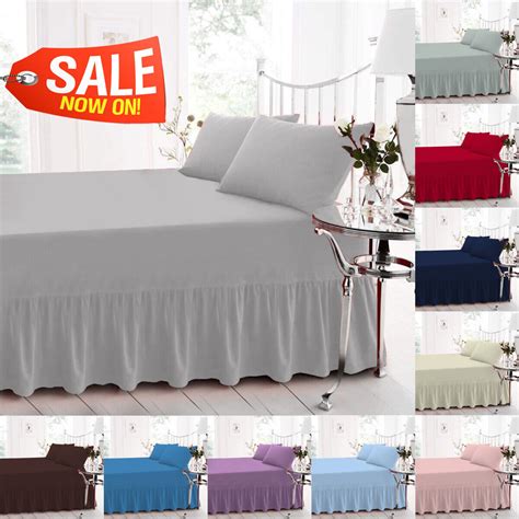 valance sheet for metal frame bed|extra long valance fitted sheets.